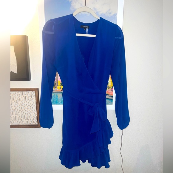 1. State Small Mini Ruffle Dress NWOT - Picture 2 of 5